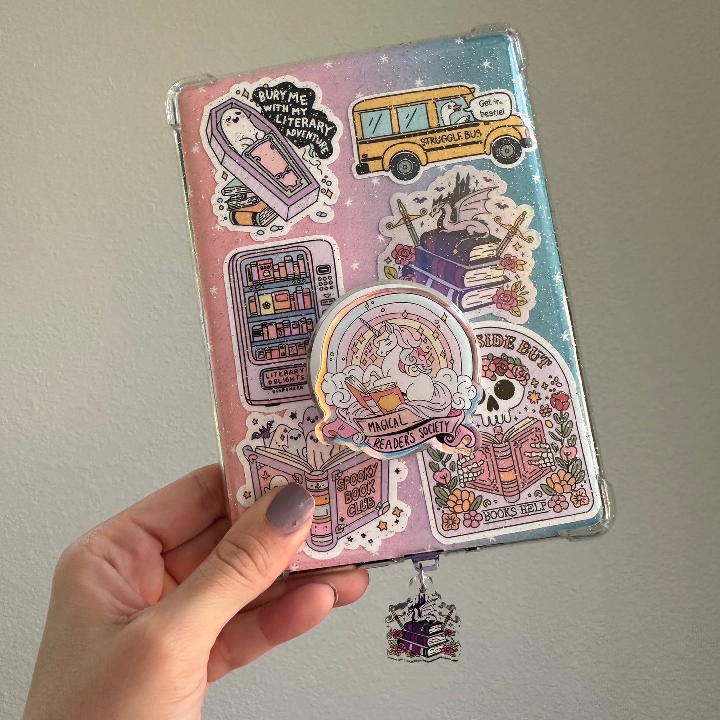 Magical Reader's Society Phone or E-Reader Pop Socket