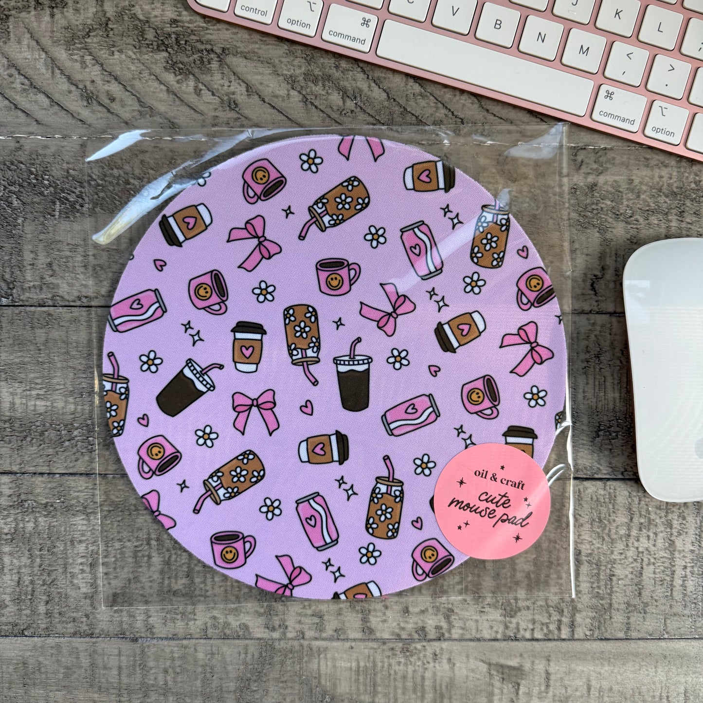 Beverage Girly Mouse Pad
