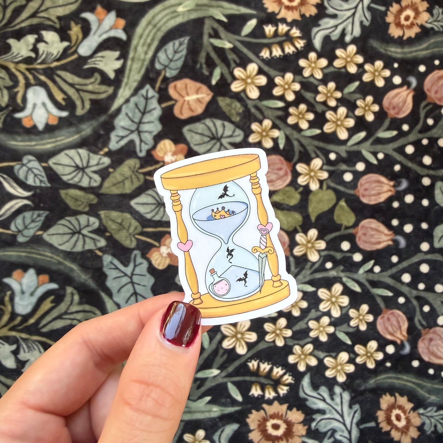 Fantasy Hourglass sticker