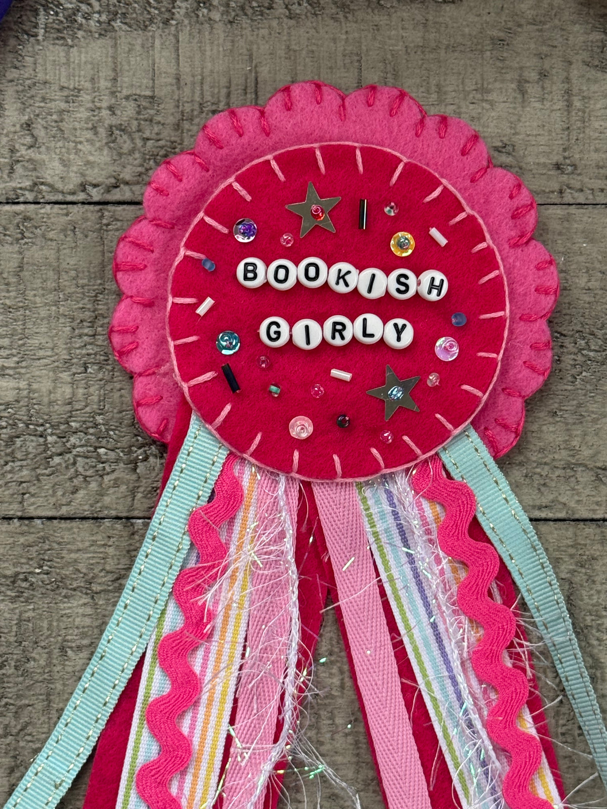 Bookish Girly Prize Ribbon