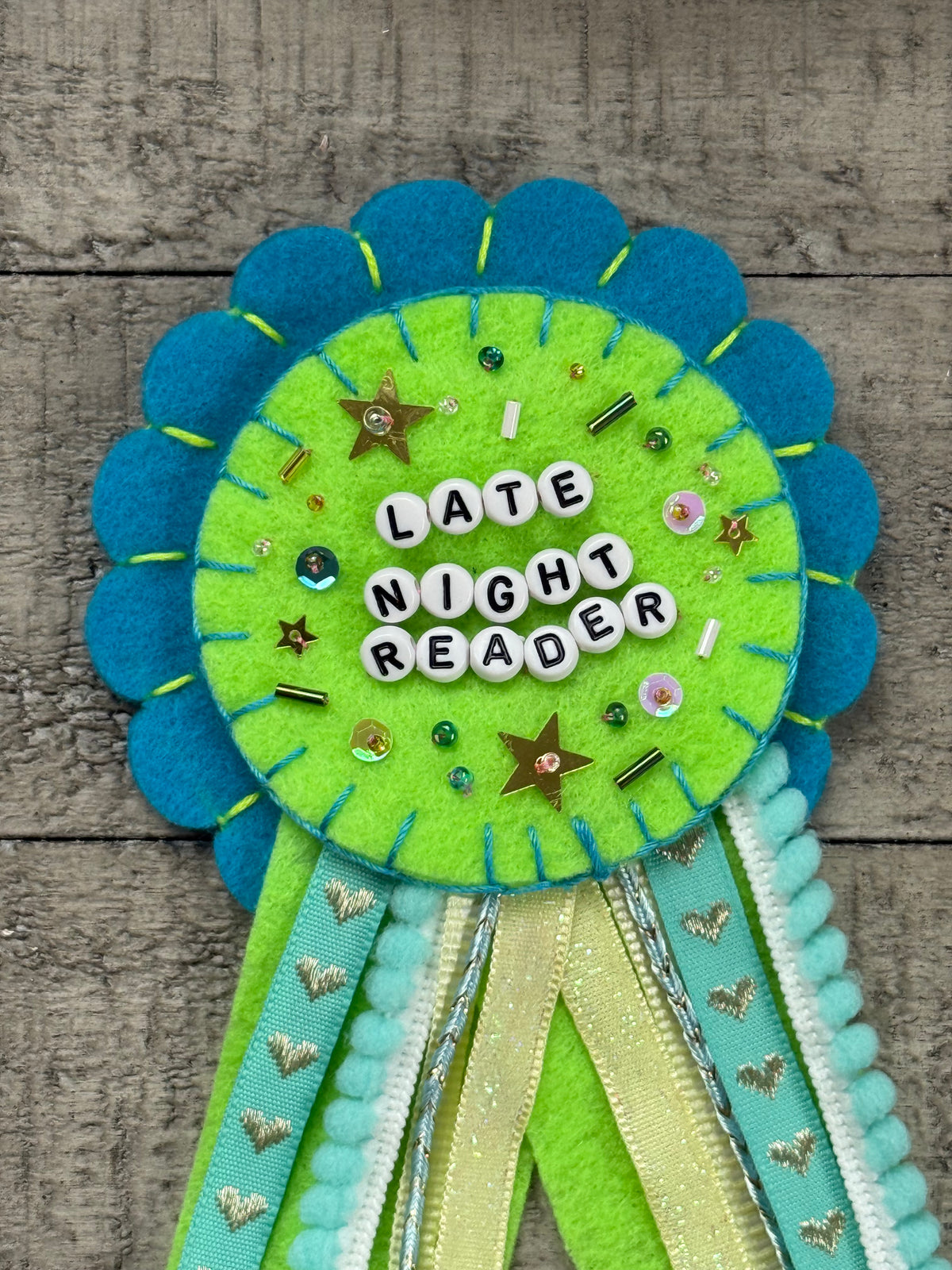 Late Night Reader Prize Ribbon