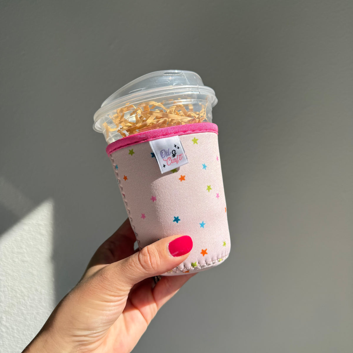 Whimsy Stars Coffee Cozy