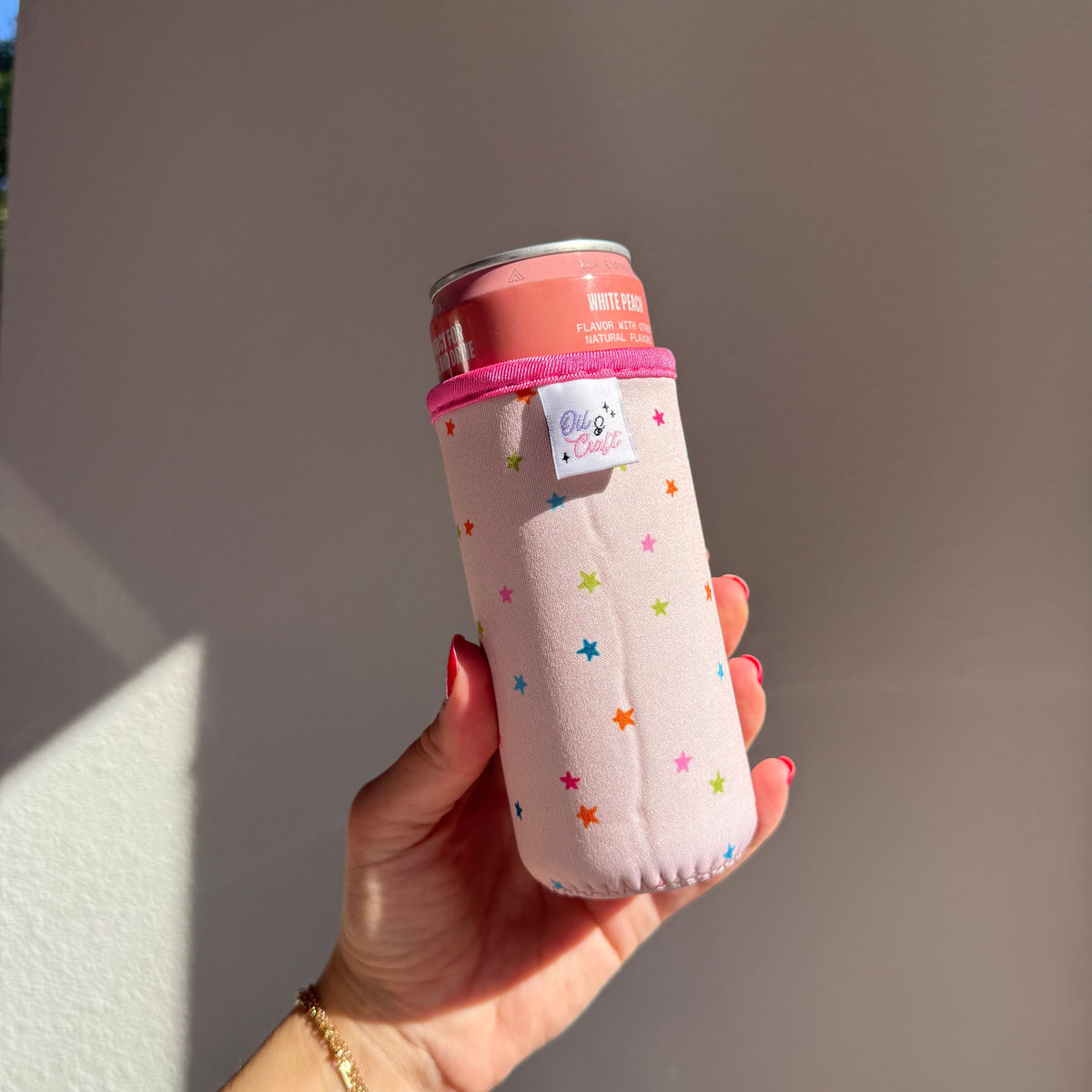 Whimsy Stars 12 oz can Sleeve