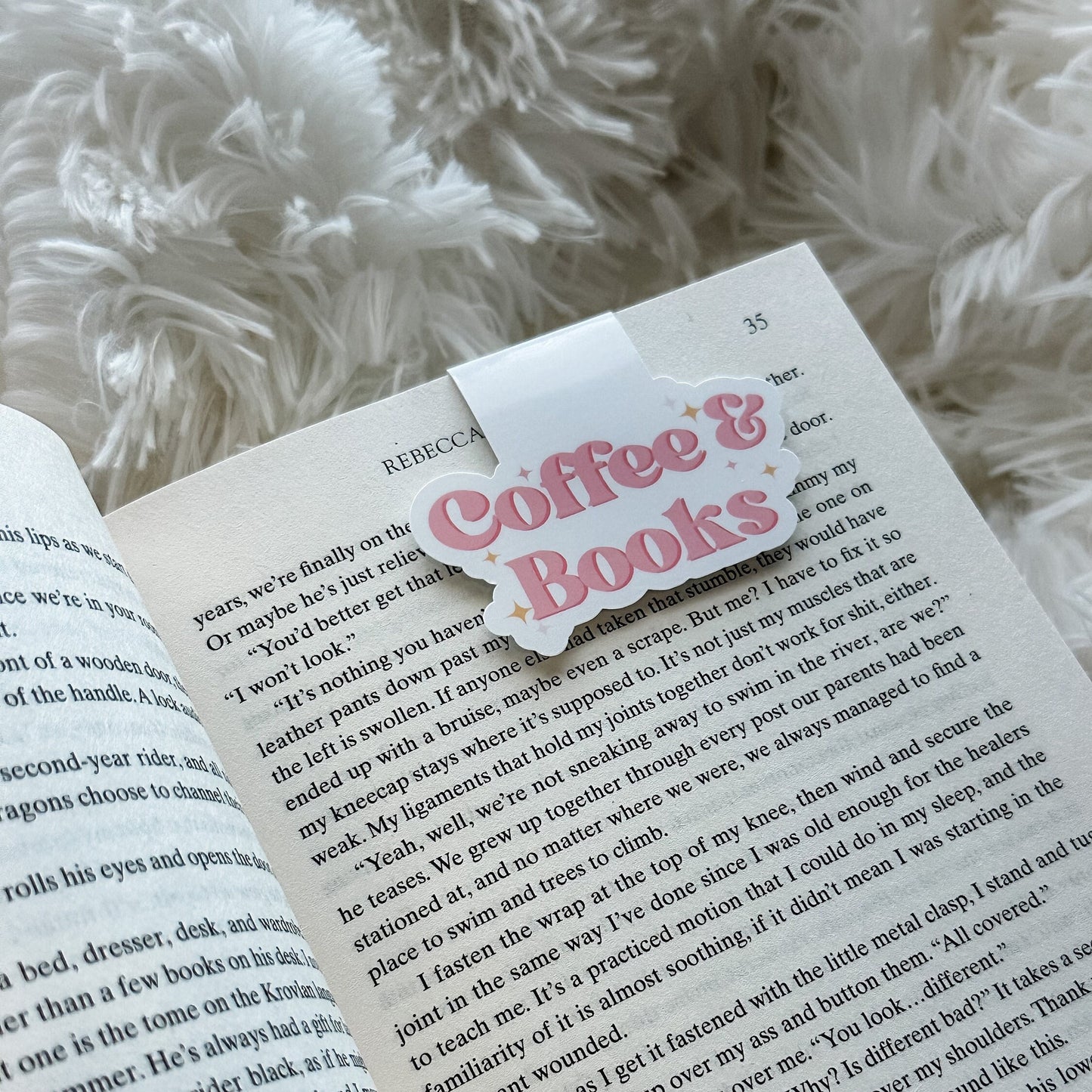 Stronger than a 90s trend magnetic bookmark, gift for bookish friends
