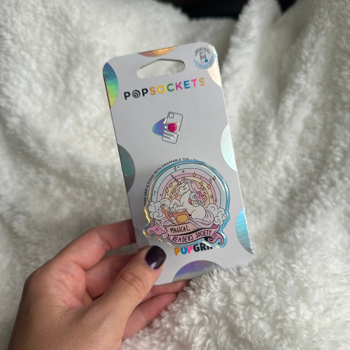 Magical Reader's Society Phone or E-Reader Pop Socket