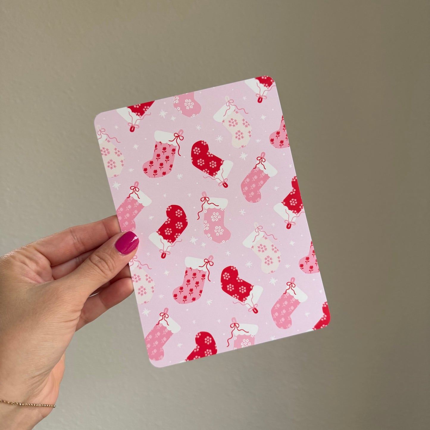 Pink Winter Kindle Inserts