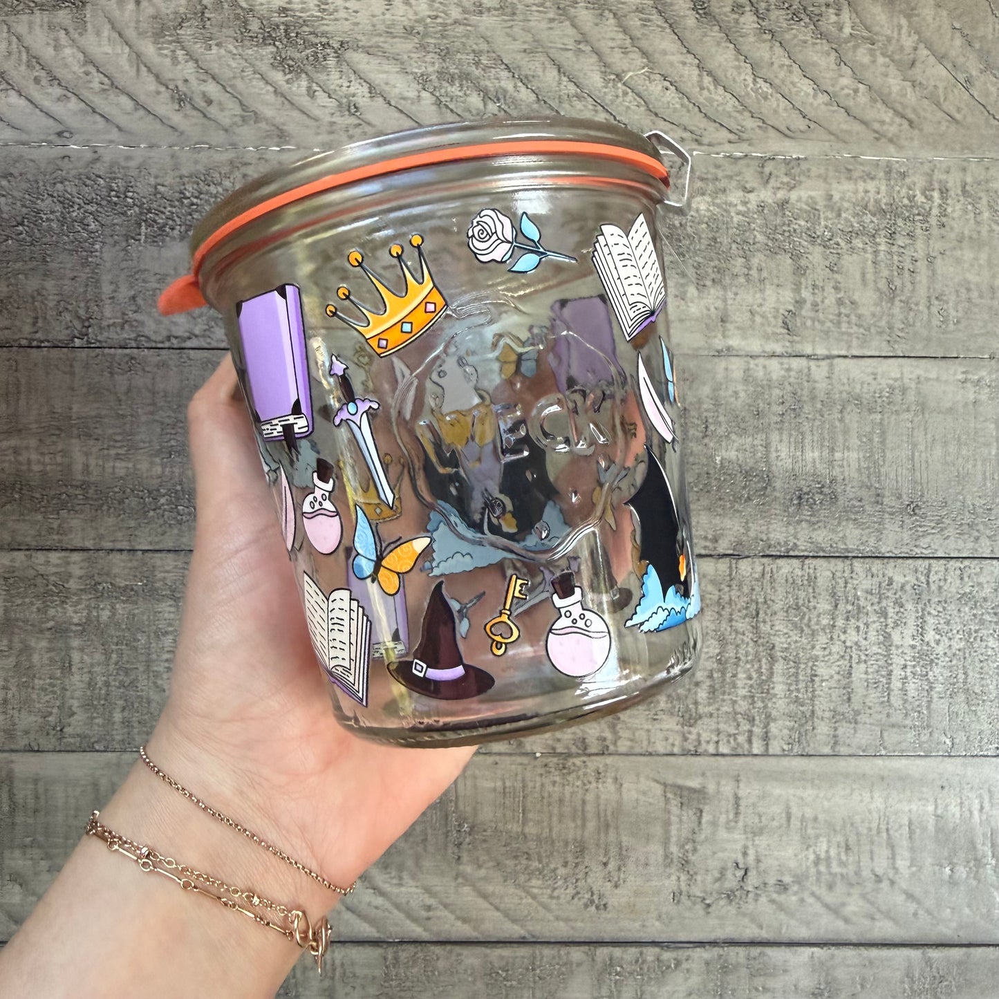 Fantasy Book Weck Jar