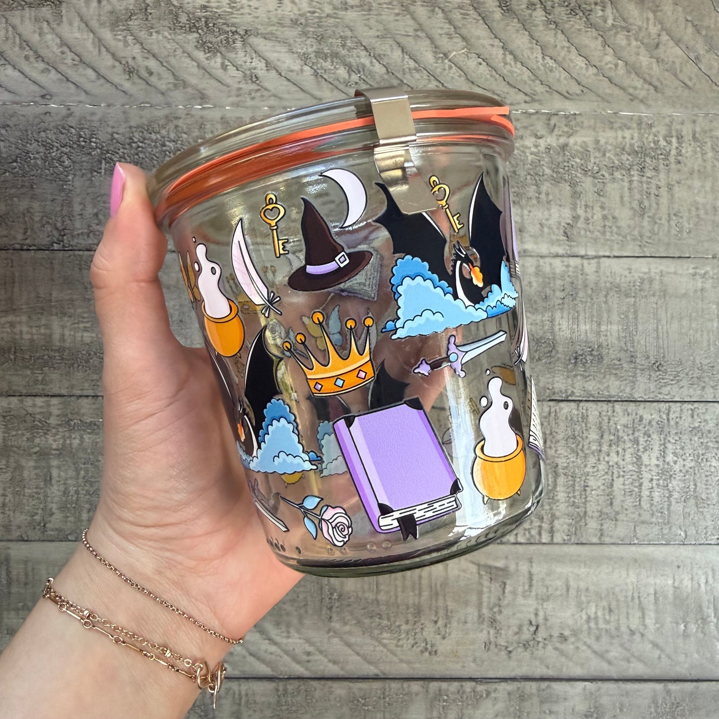 Fantasy Book Weck Jar
