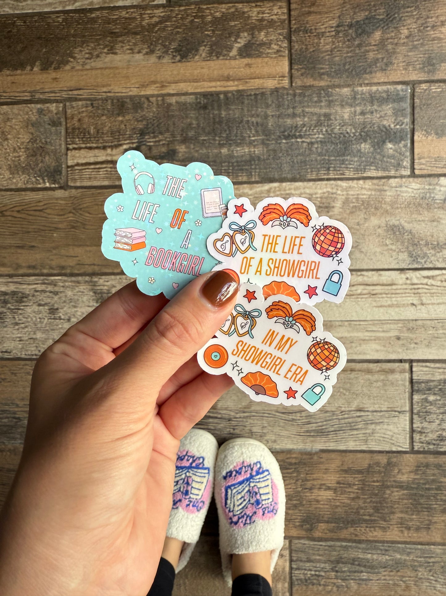 The Life of a Book Girl sticker