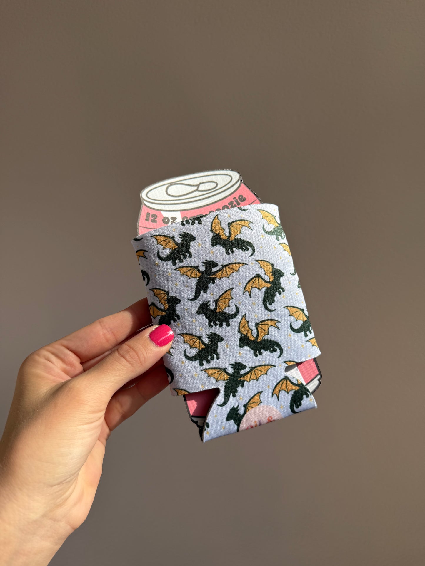 Cute Dragons 12 oz Can Cozy