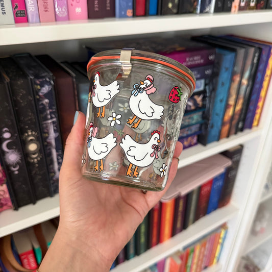 Chickens Weck Jar