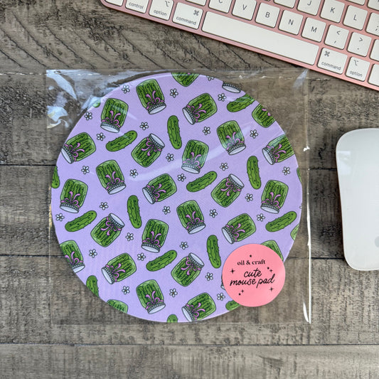 Pickle Girly Mouse Pad