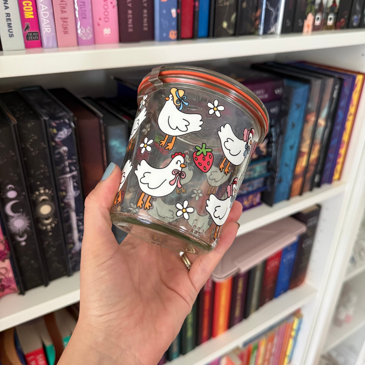 Chickens Weck Jar