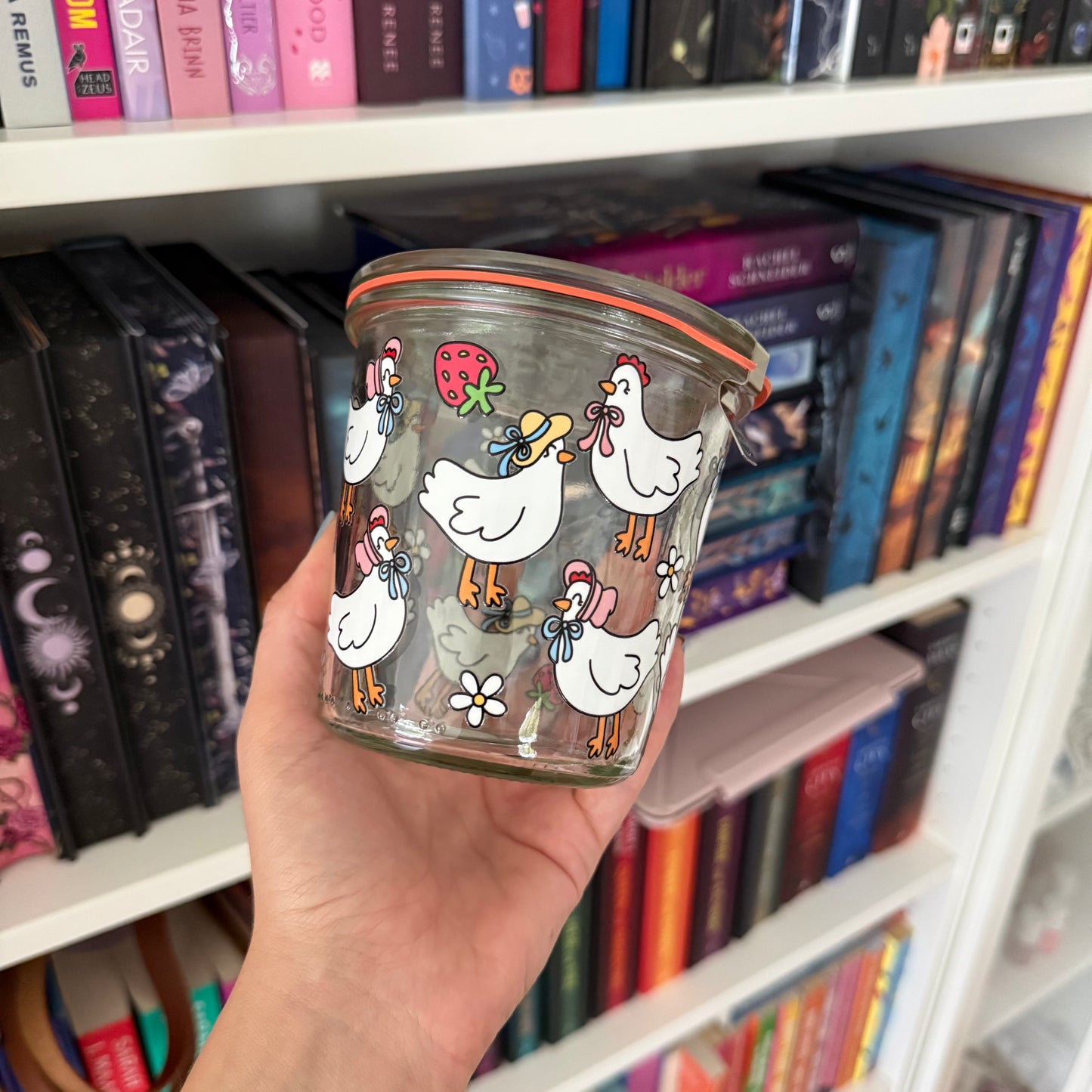 Chickens Weck Jar