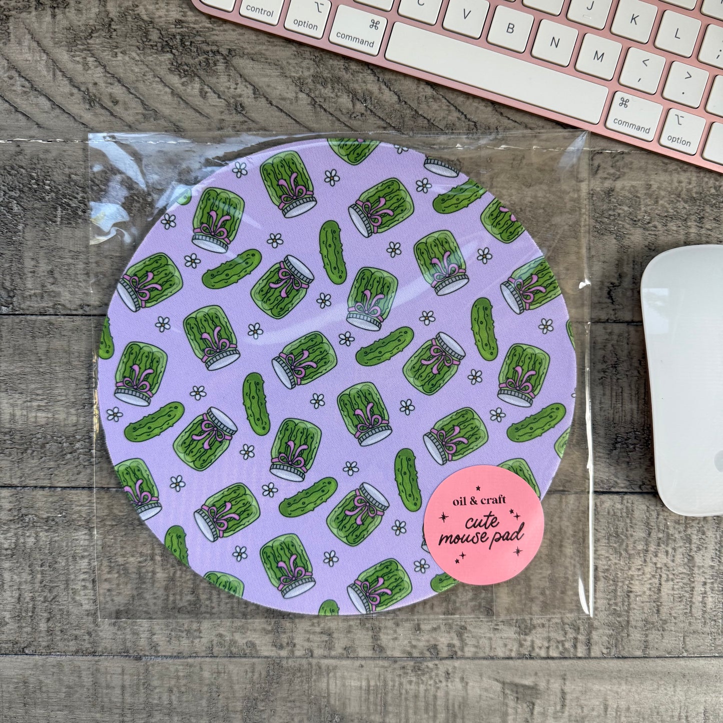 Pickle Girly Mouse Pad