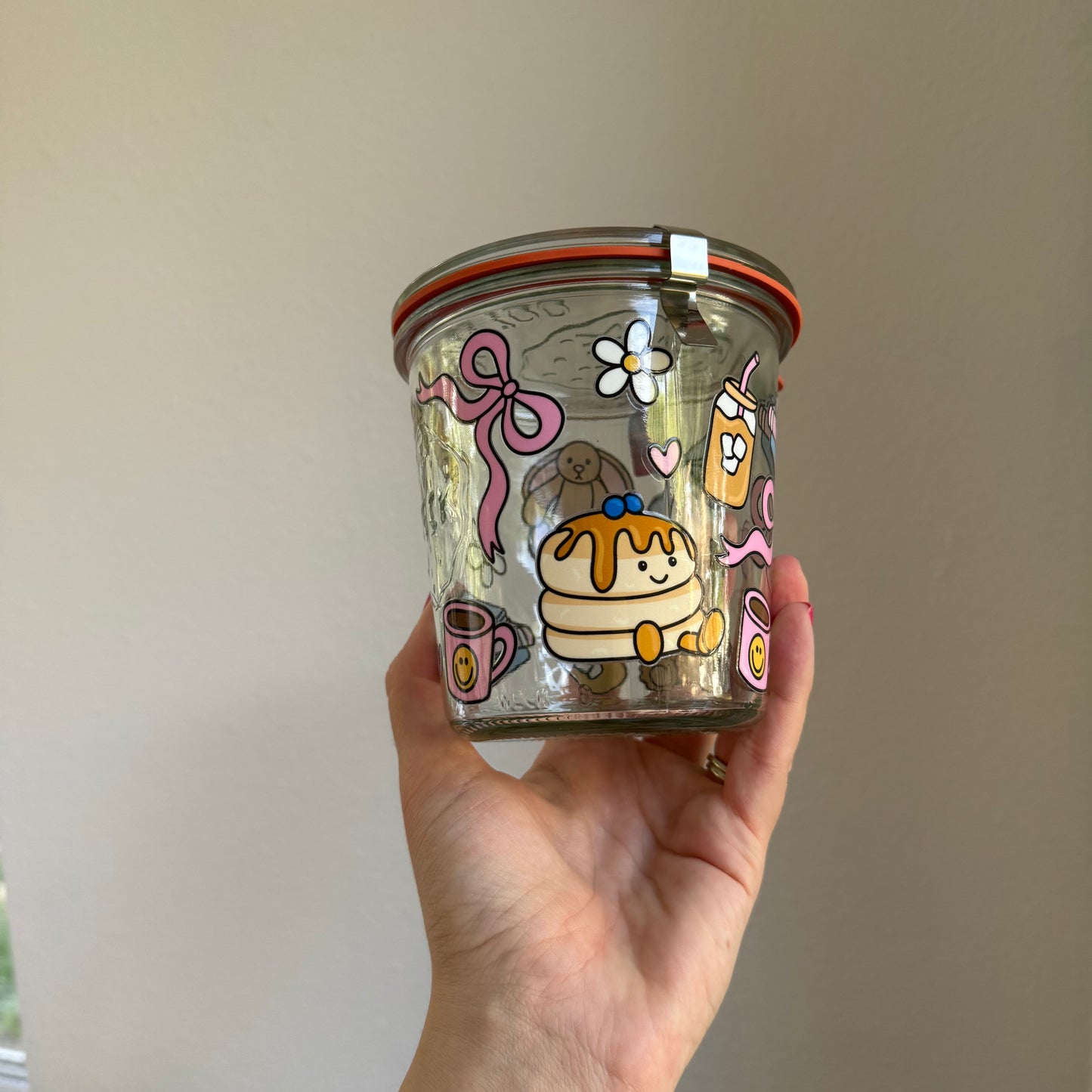 Trinkets & Books Weck Jar