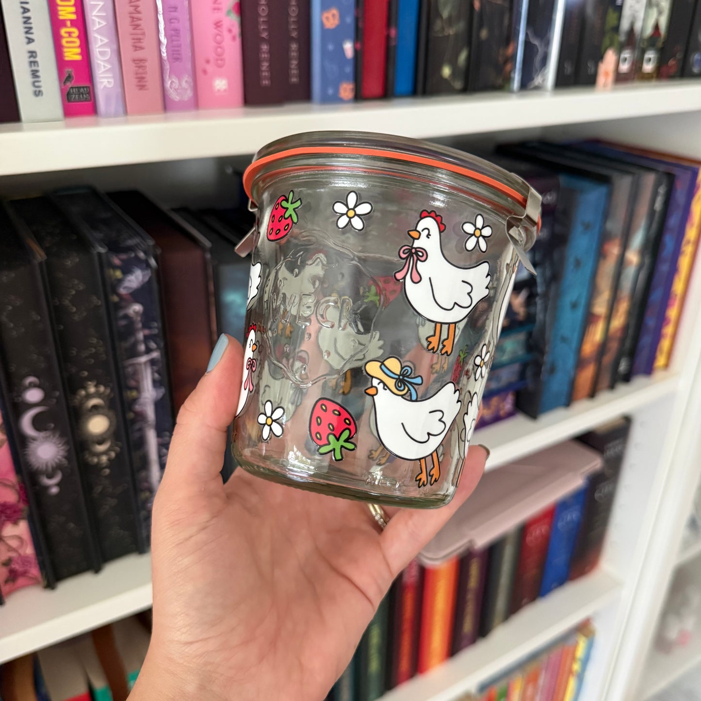 Chickens Weck Jar
