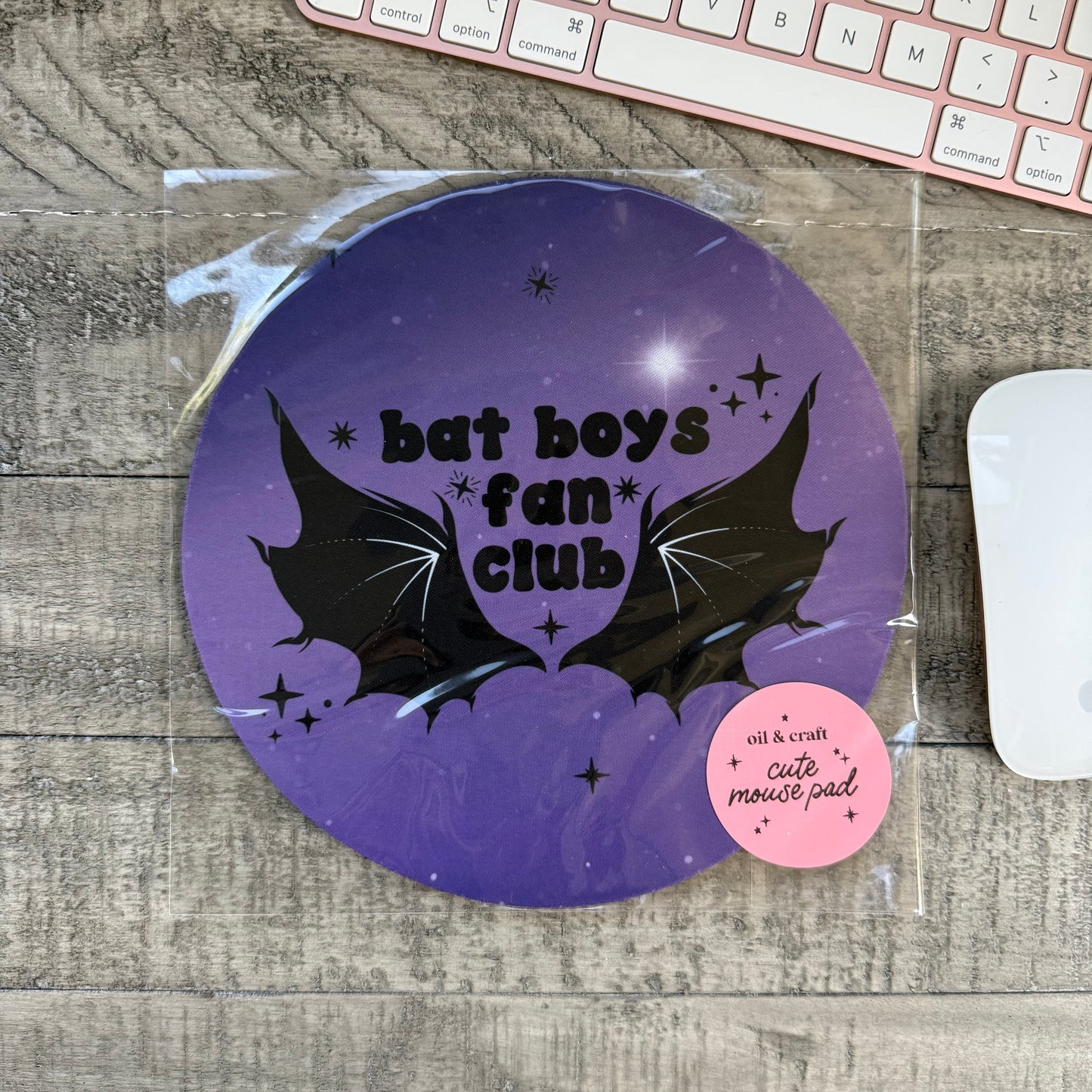 Bat Boys Fan Club Mouse Pad