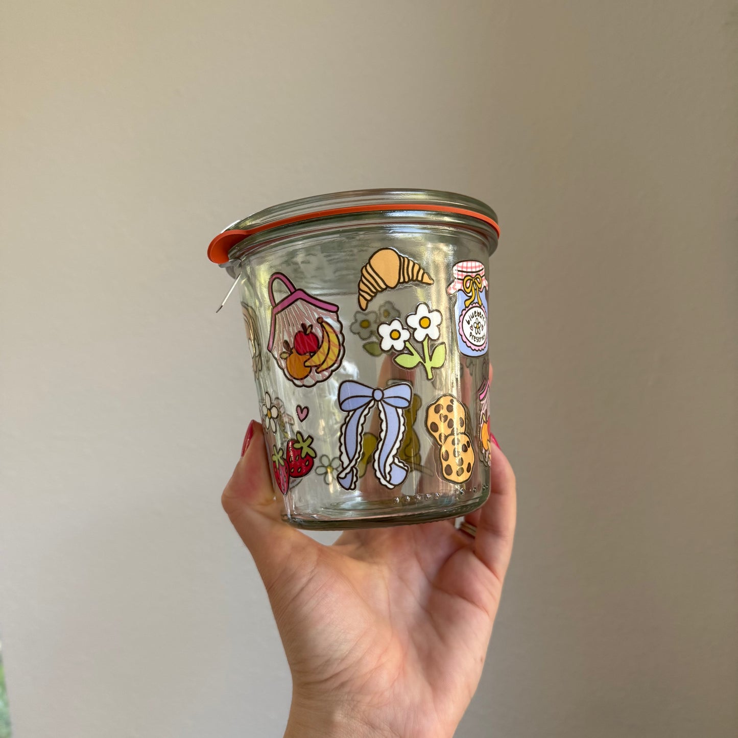 Preserves Farmer's Market Weck Jar