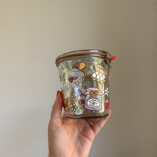 Preserves Farmer's Market Weck Jar
