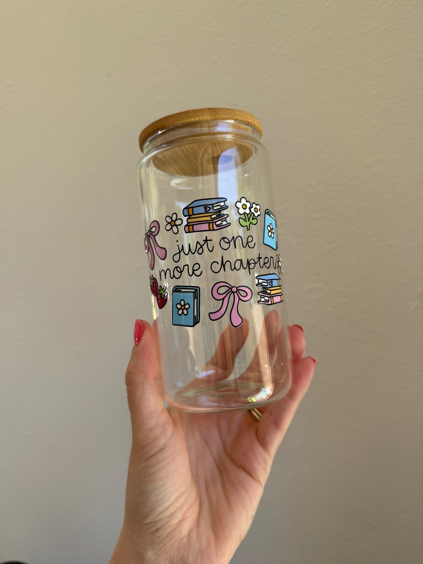 Just One More Chapter Can Glass