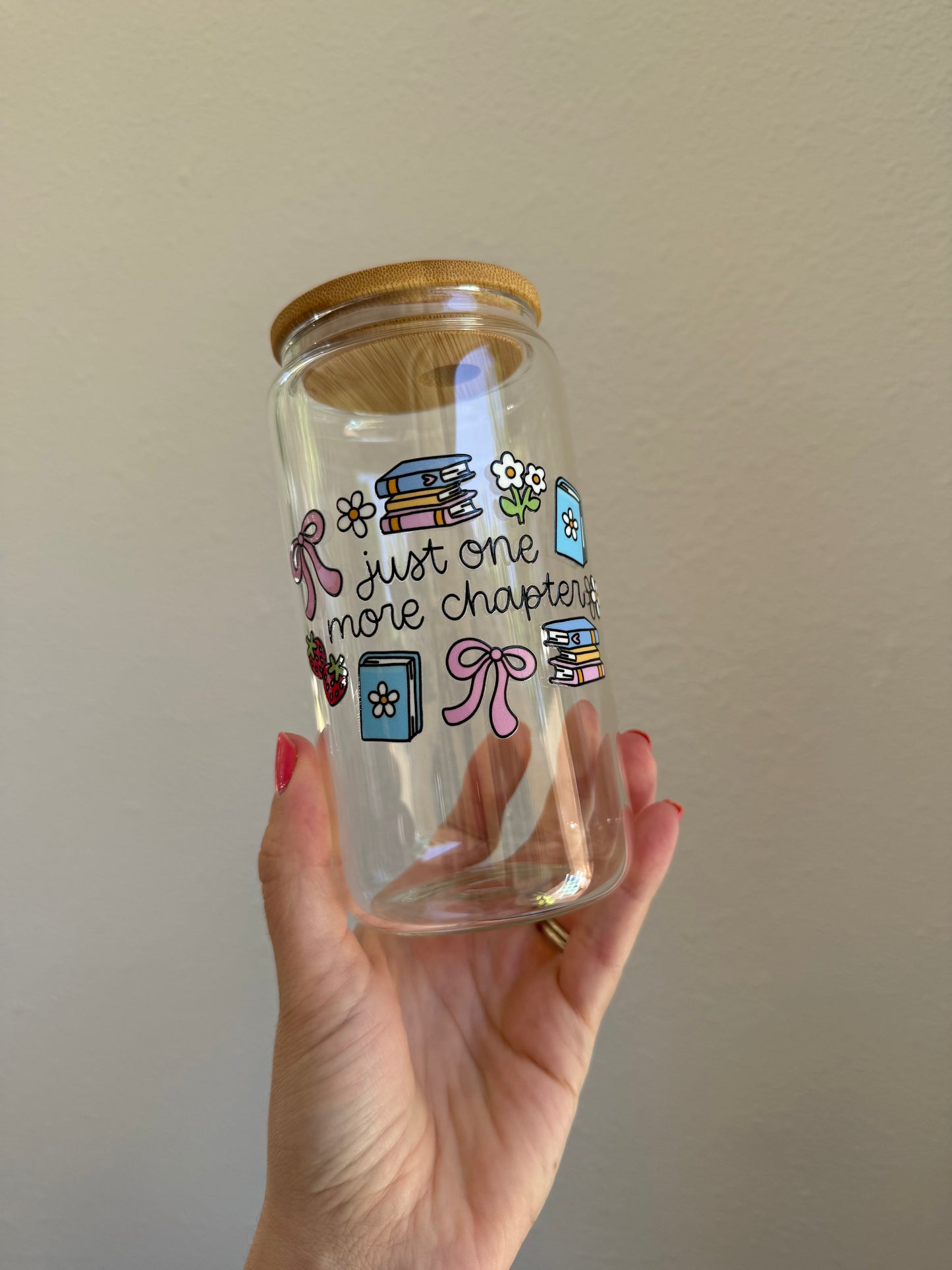 Just One More Chapter Can Glass