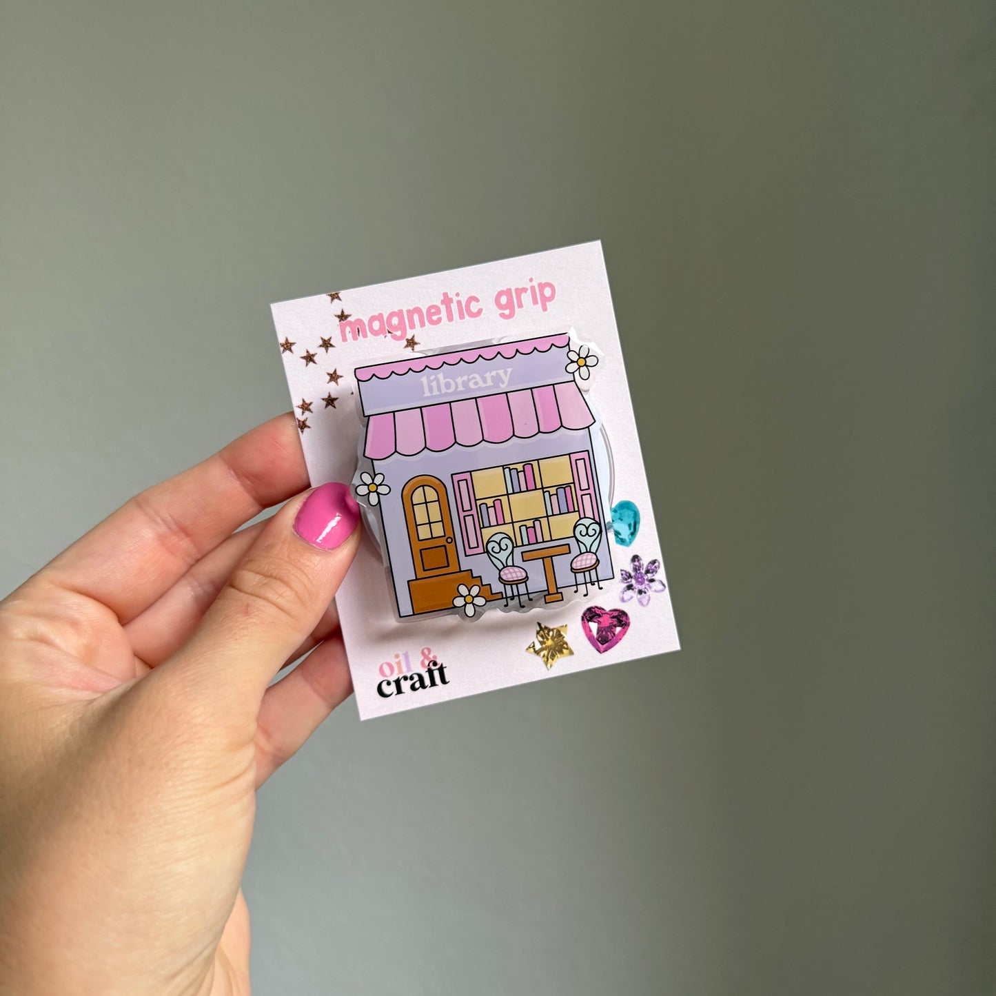 Library Magnetic Grip