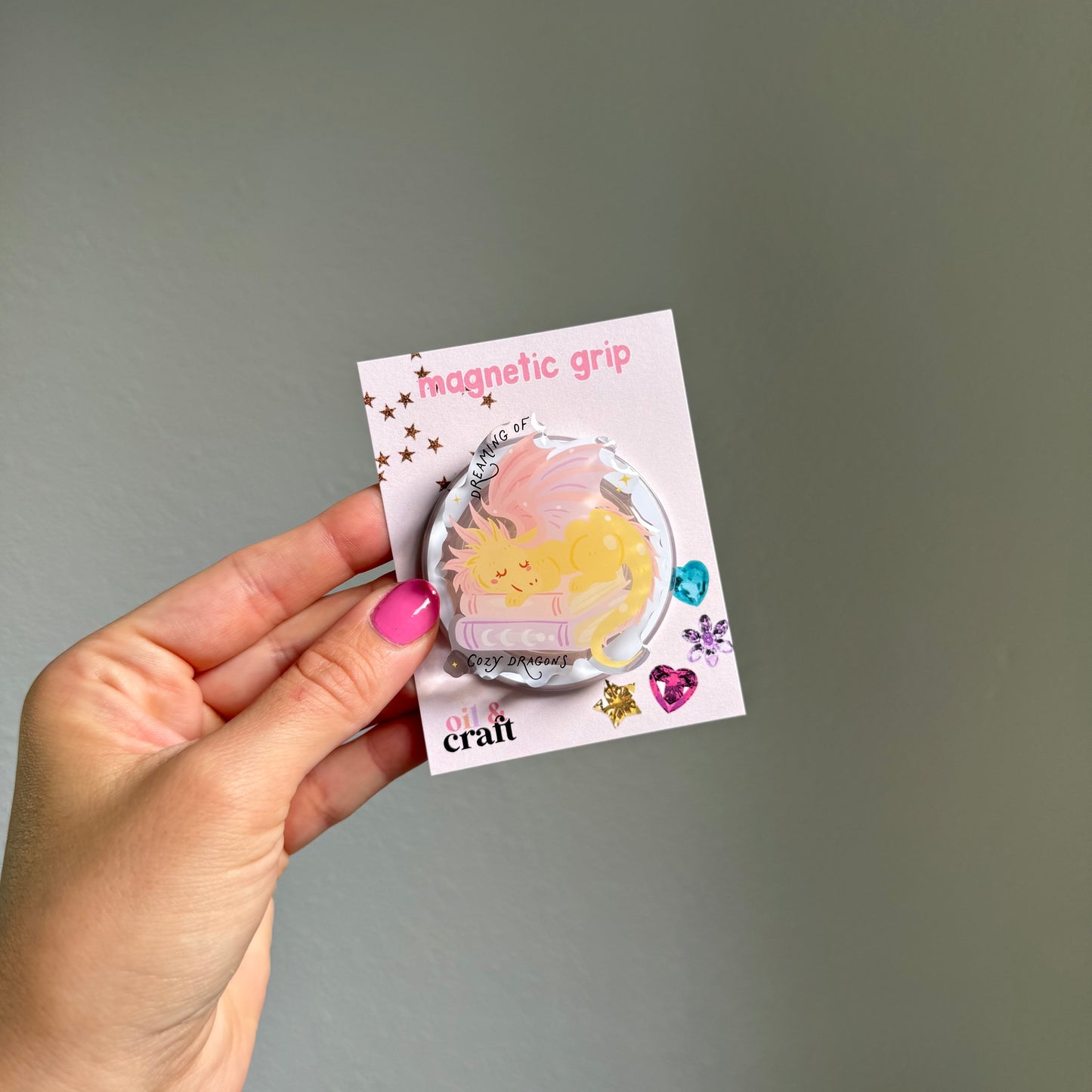 Cozy Dragon Magnetic Grip