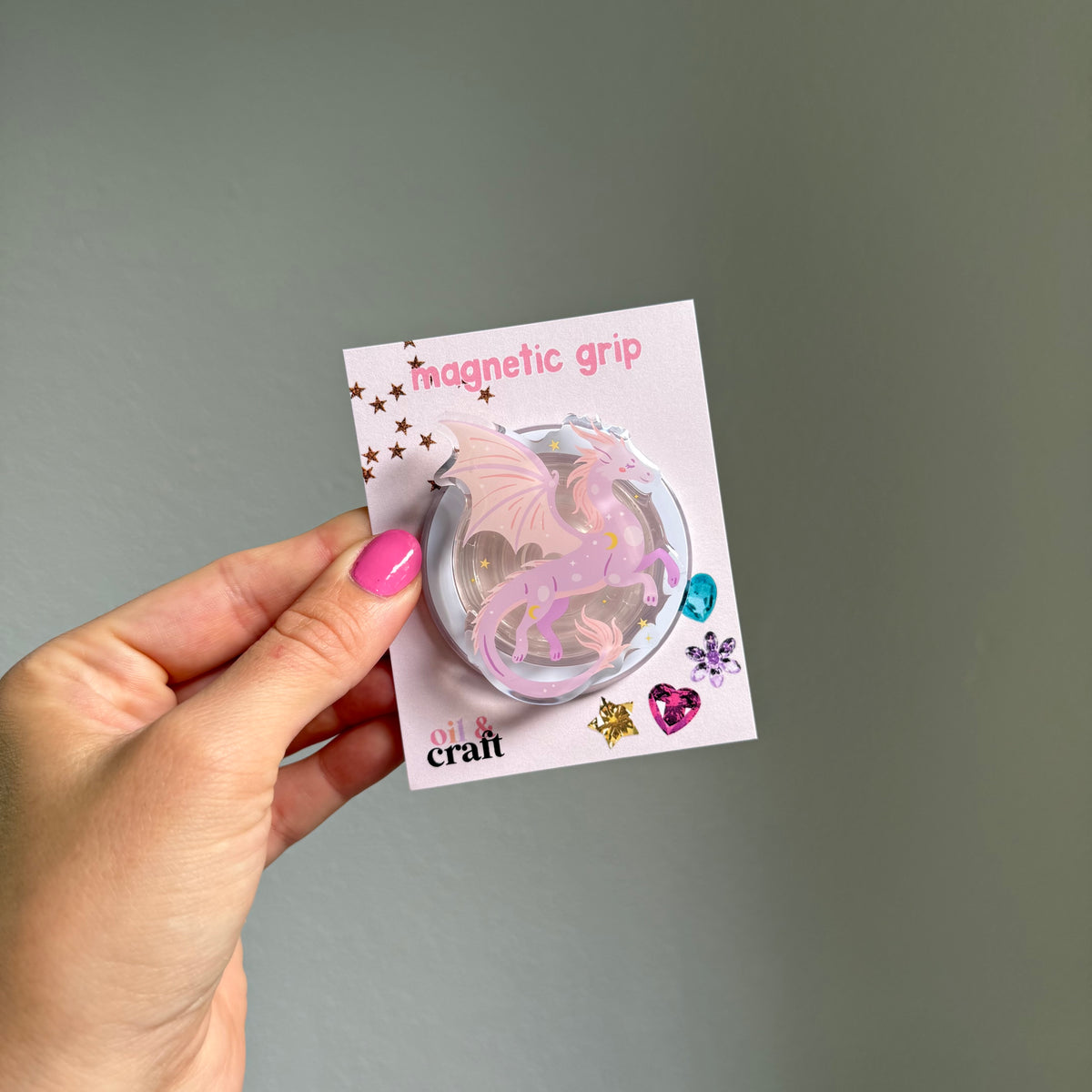 Purple Dragon Magnetic Grip