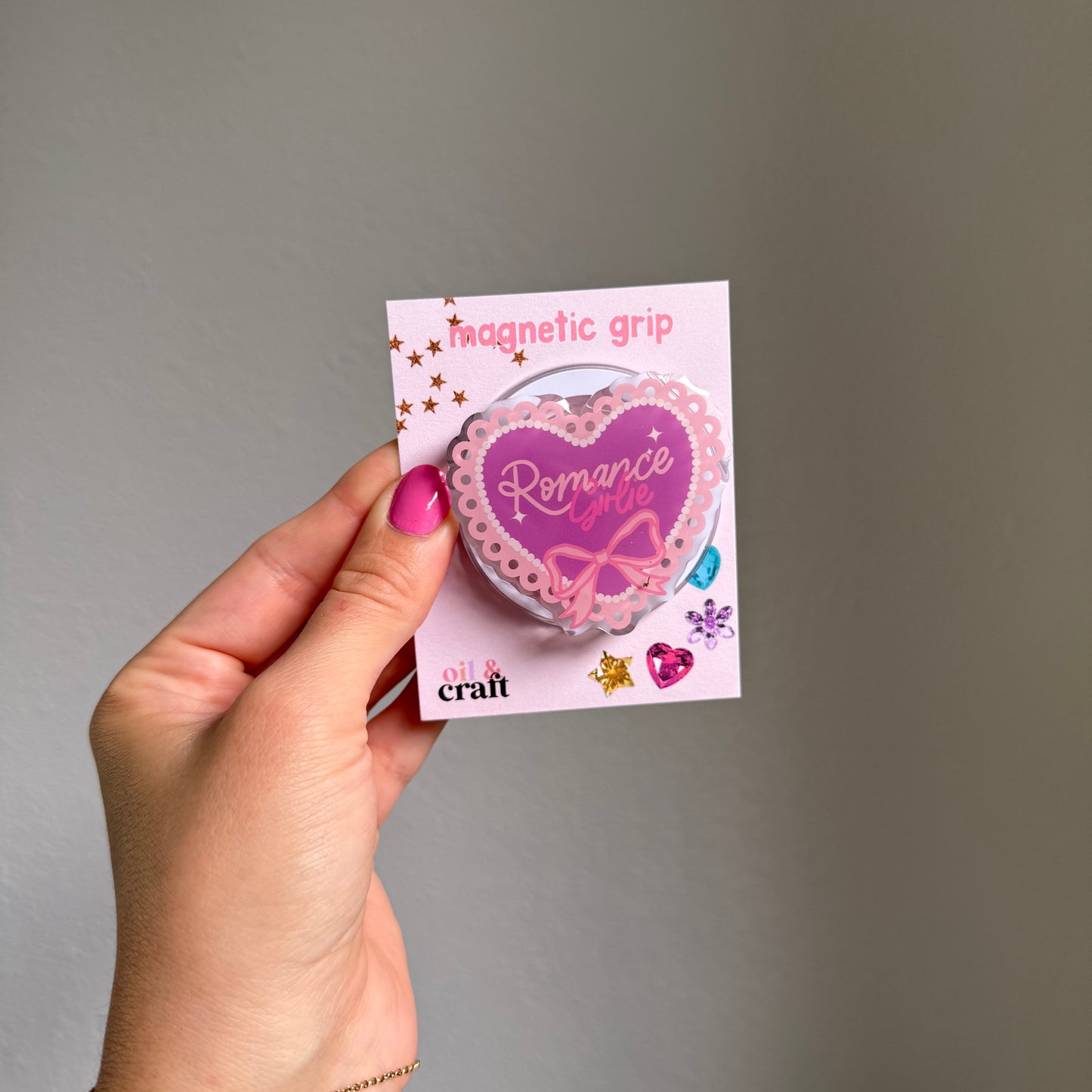 Romance Girly Magnetic Grip