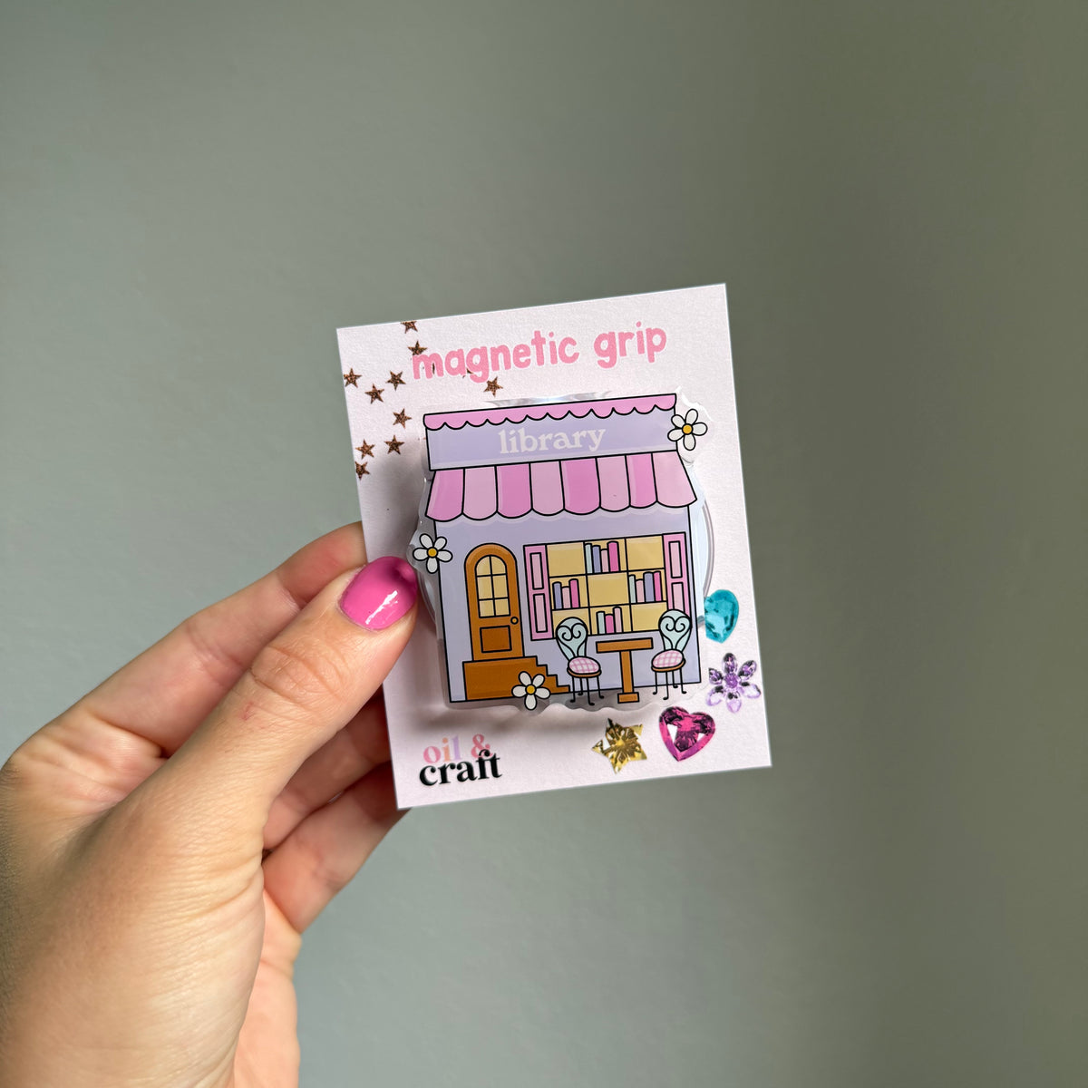 Library Magnetic Grip