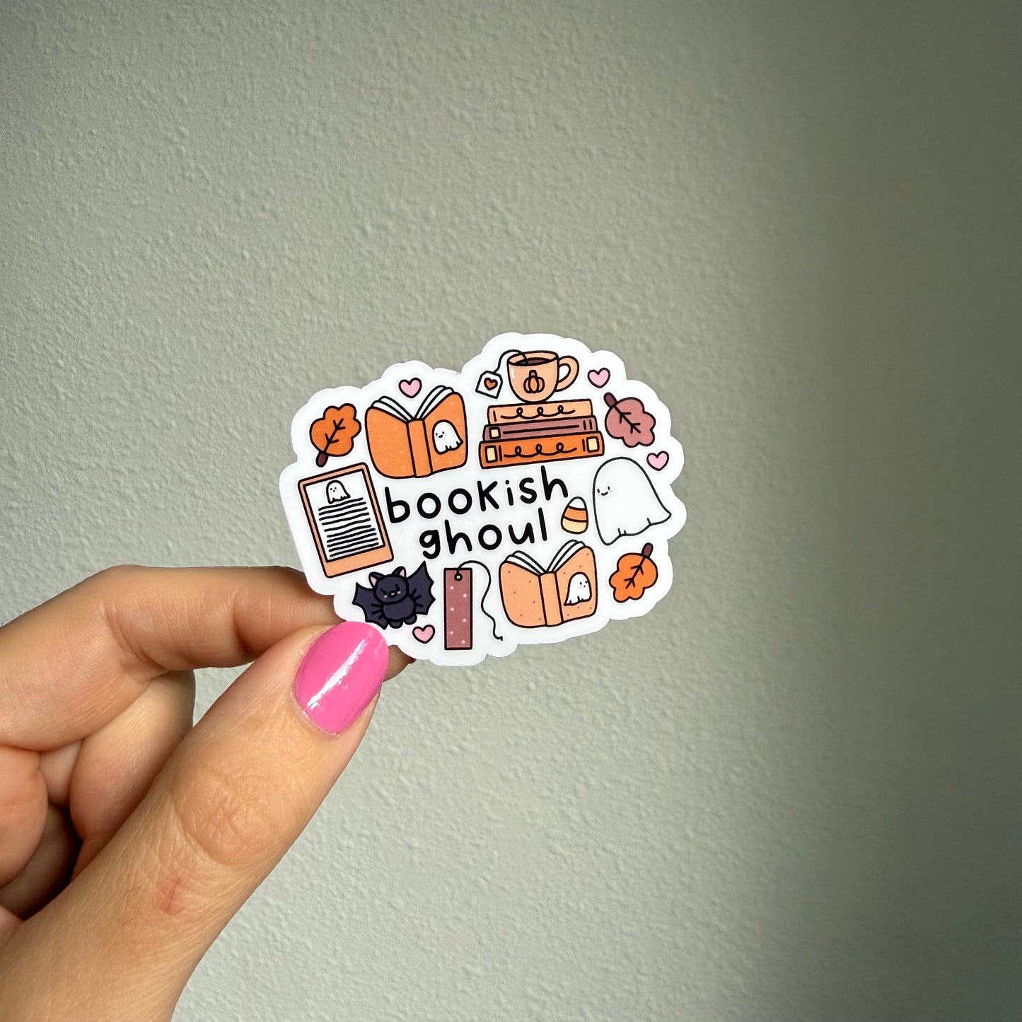 Bookish Ghoul sticker
