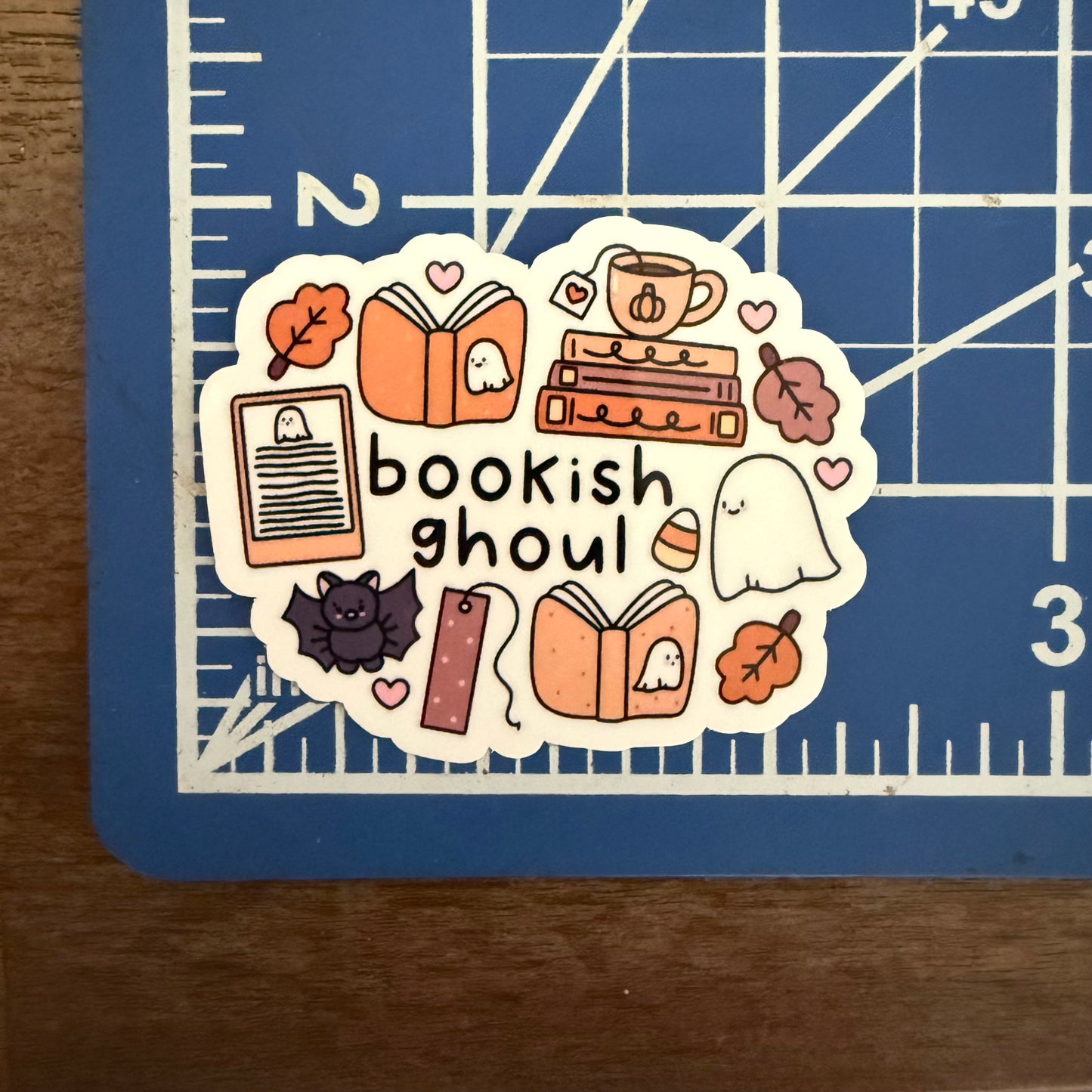 Bookish Ghoul sticker
