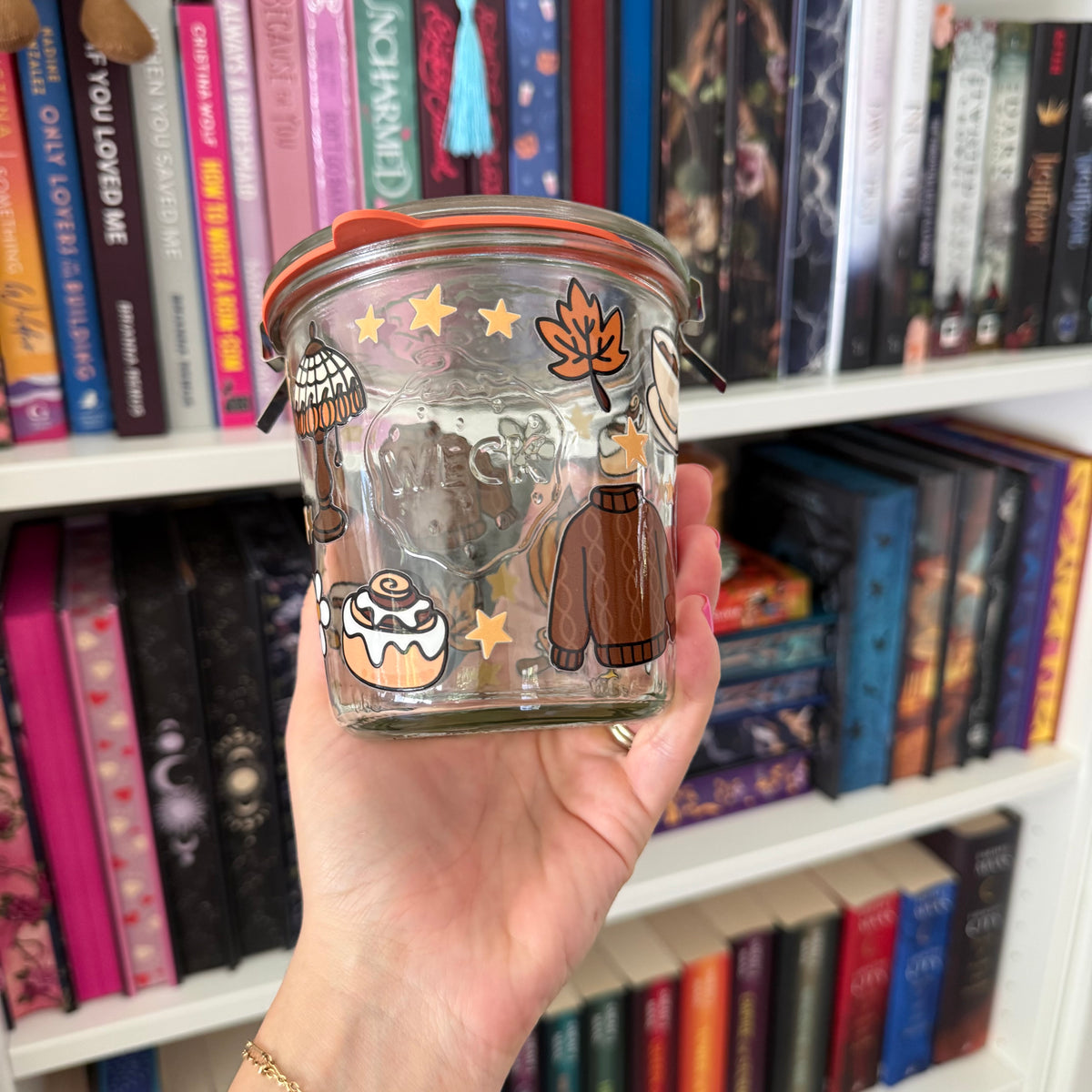 Cozy Fall Pumpkin Weck Jar