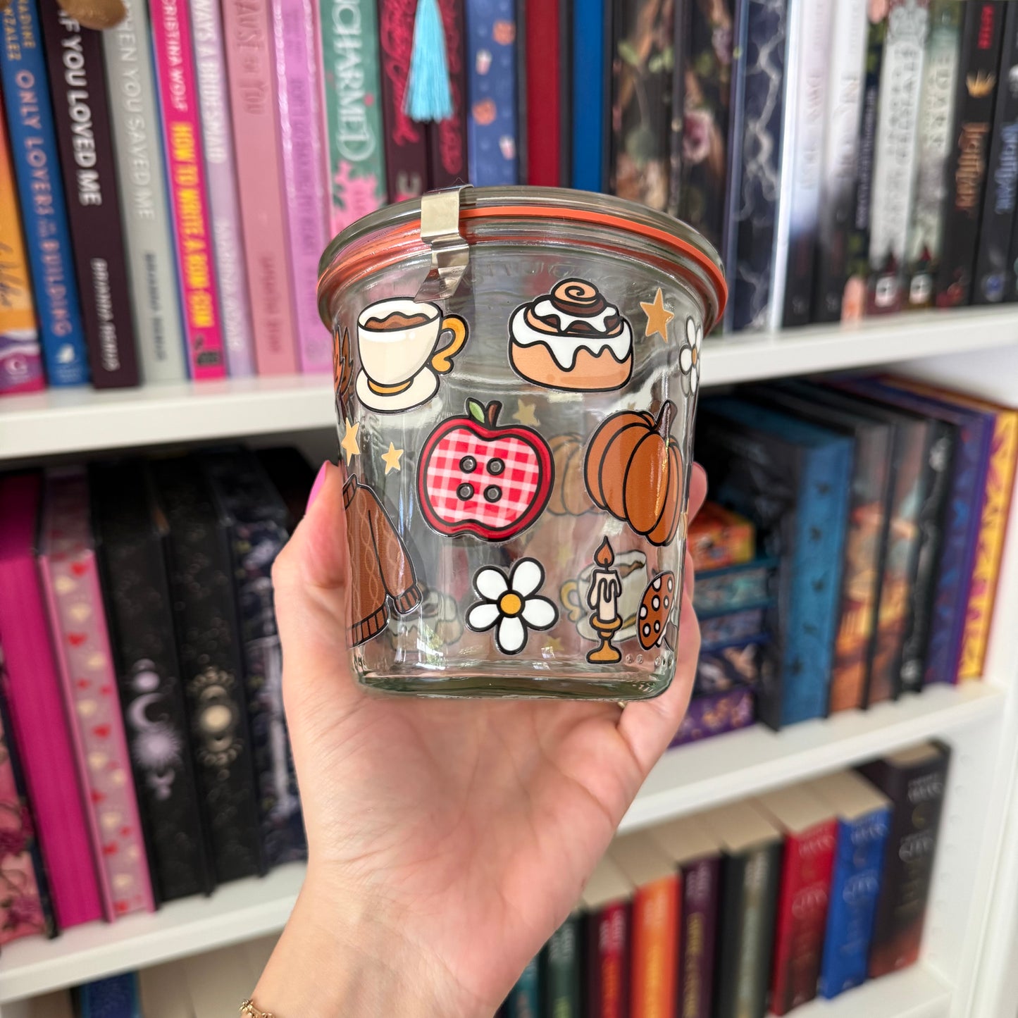 Cozy Fall Pumpkin Weck Jar
