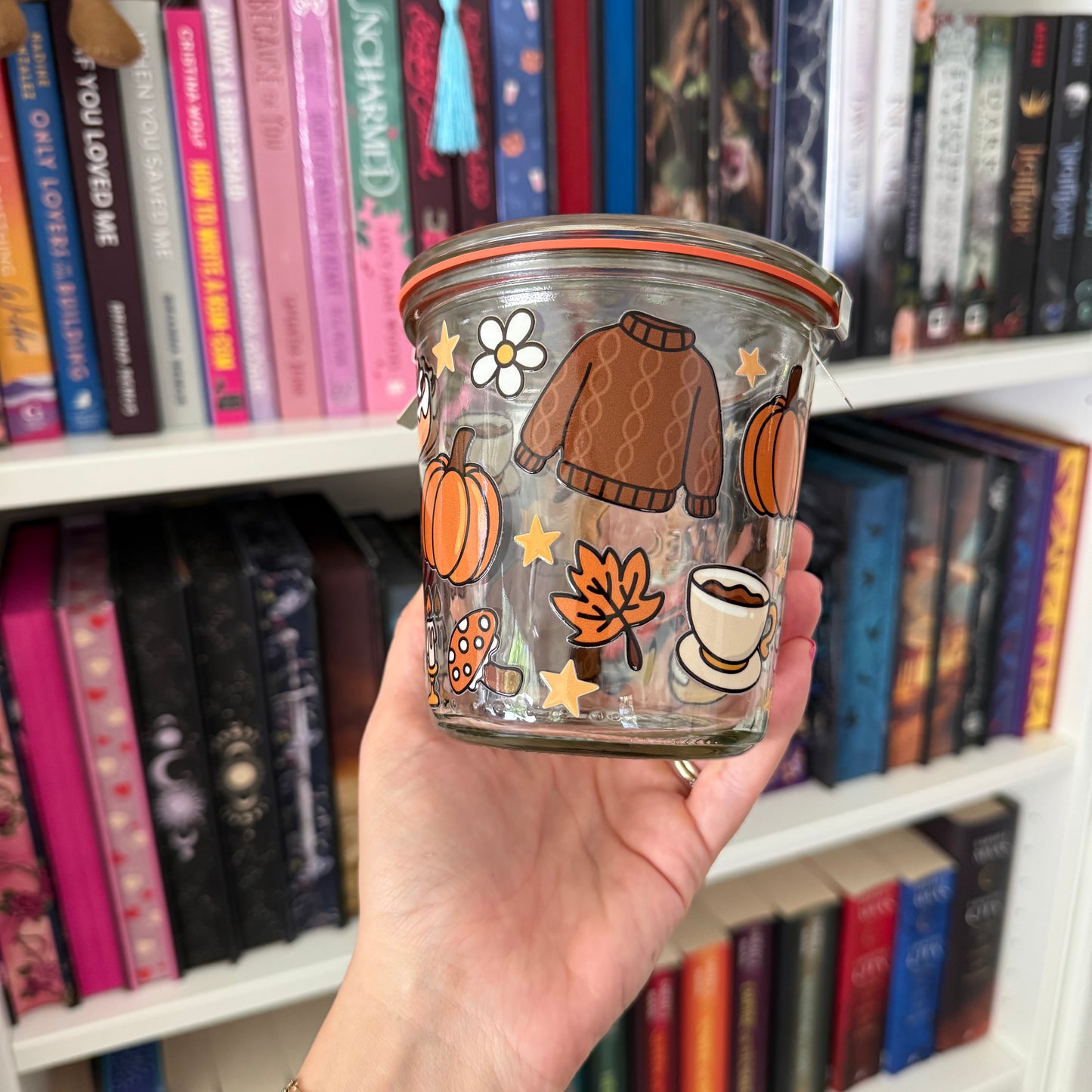 Cozy Fall Pumpkin Weck Jar