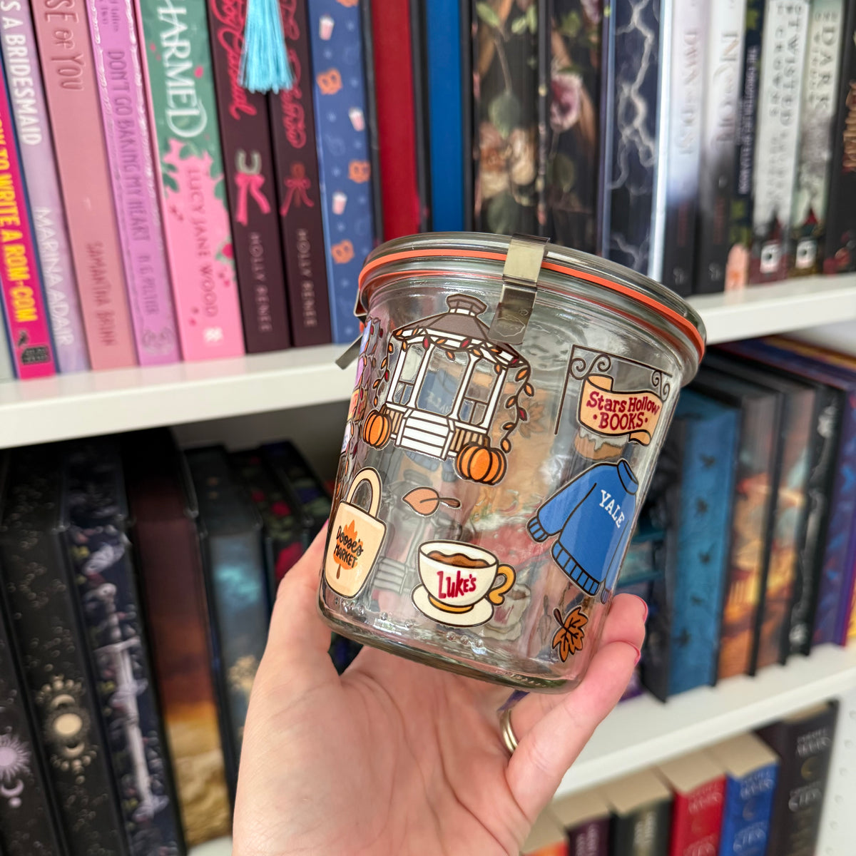Small Town Town Square Weck Jar