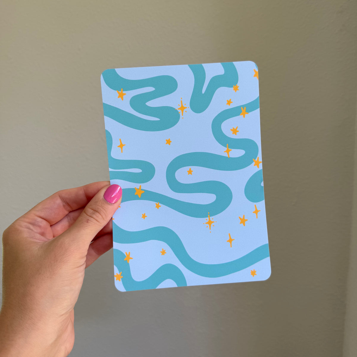 Swirly & Stars Kindle Insert