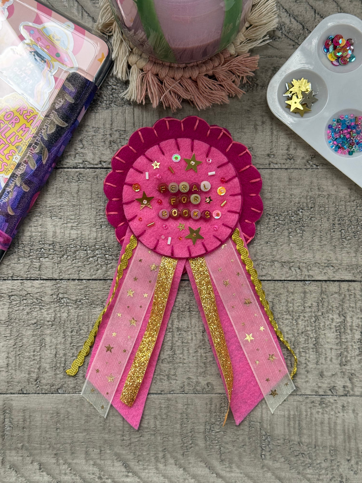 Feral For Books Prize Ribbon