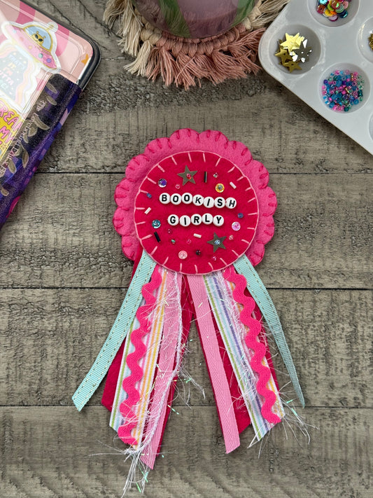 Bookish Girly Prize Ribbon