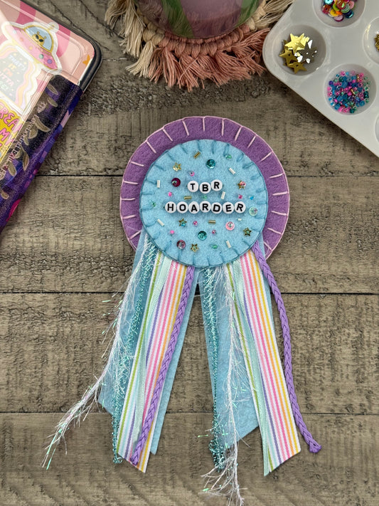 TBR Hoarder Prize Ribbon