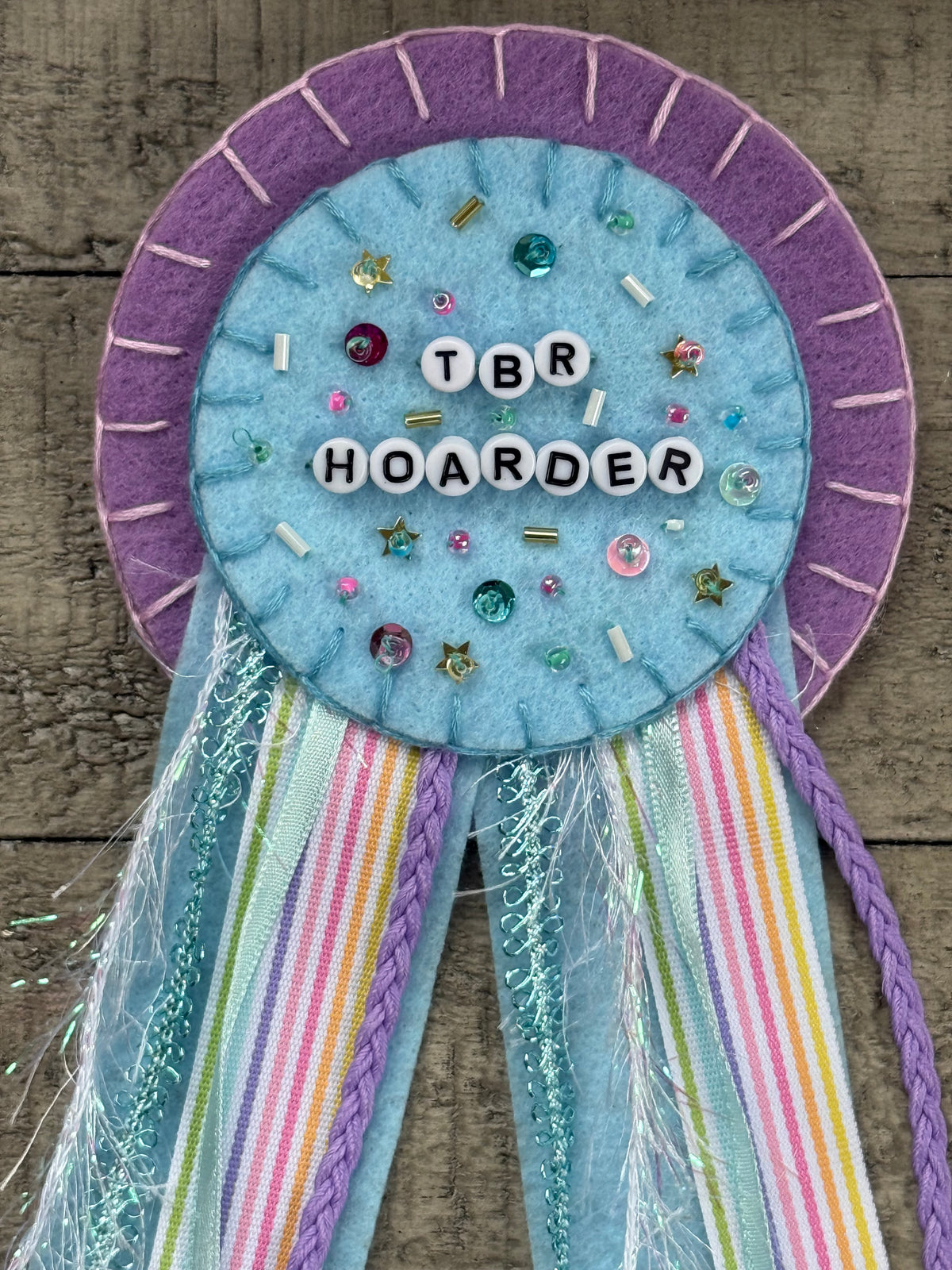 TBR Hoarder Prize Ribbon