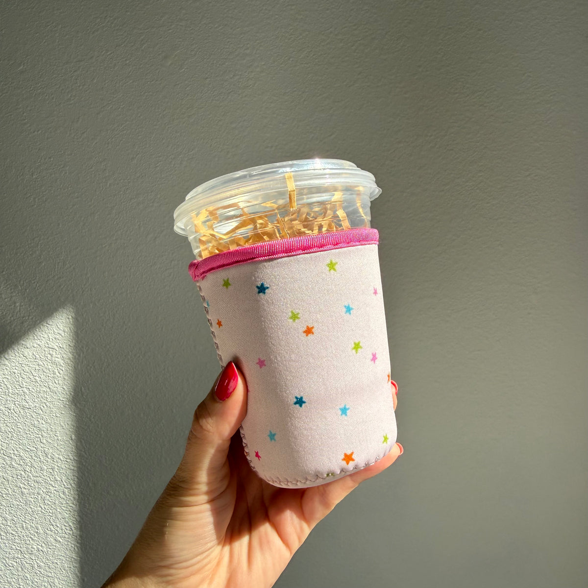 Whimsy Stars Coffee Cozy