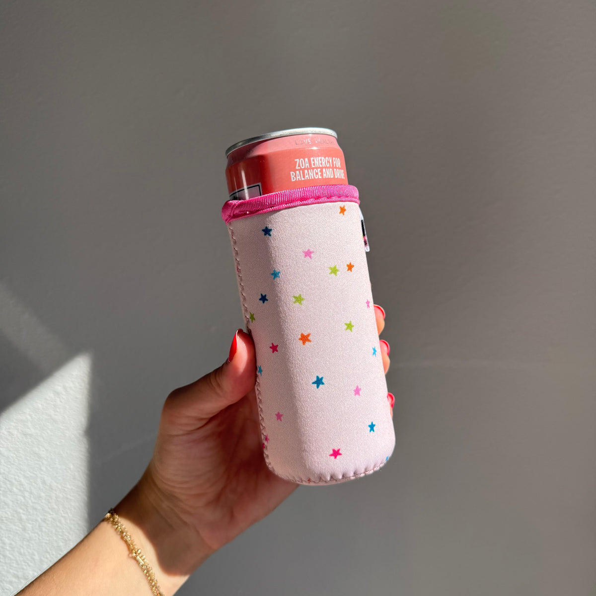 Whimsy Stars 12 oz can Sleeve