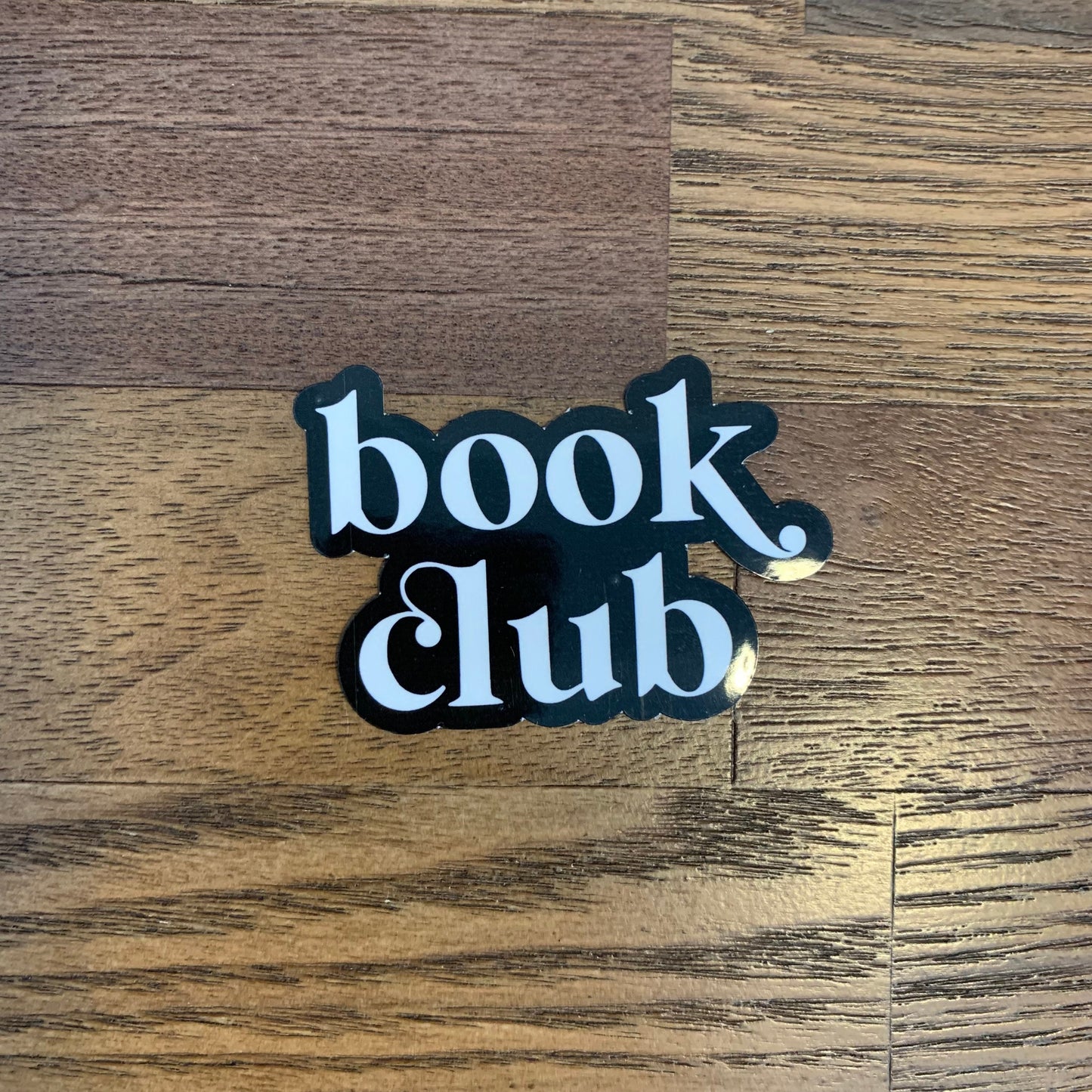 book club waterproof sticker