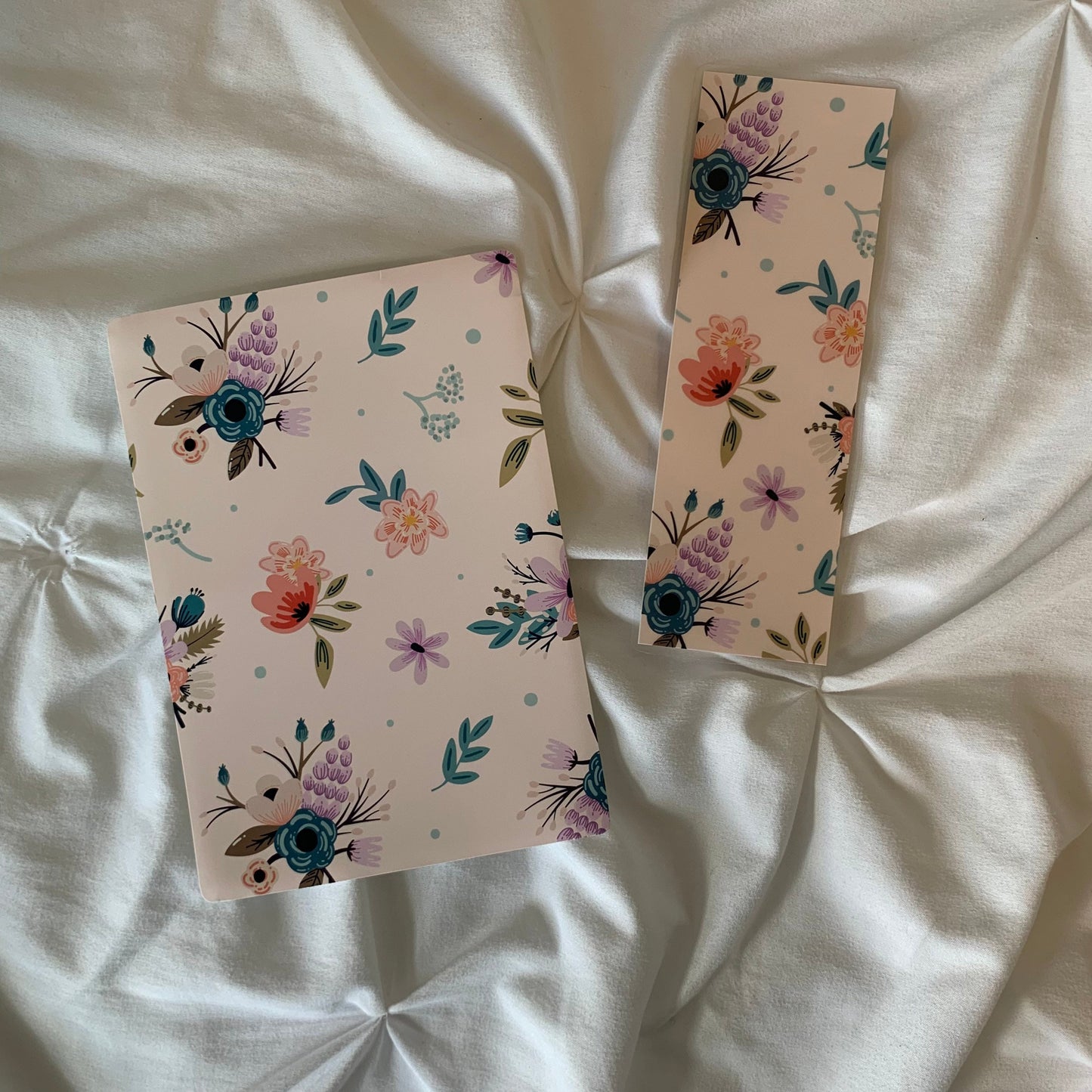 Floral Cardstock insert