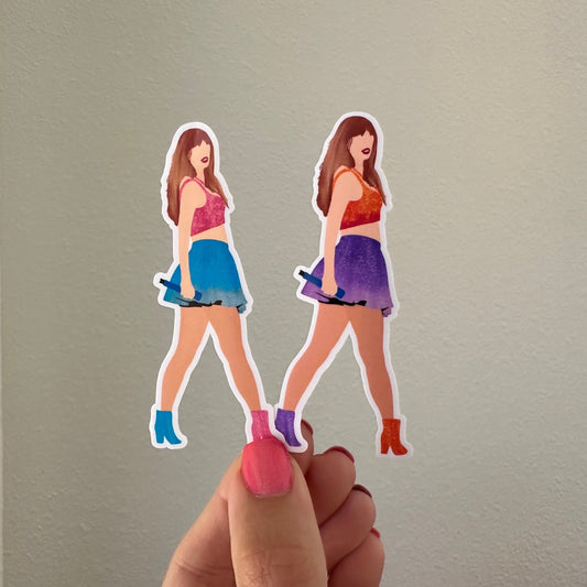 New 1989 outfit eras swiftie waterproof sticker